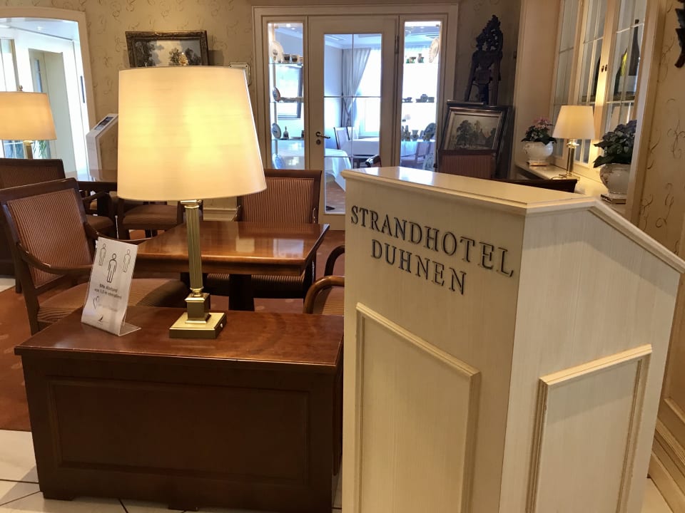 Lobby Strandhotel Duhnen / Aparthotel Kamp
