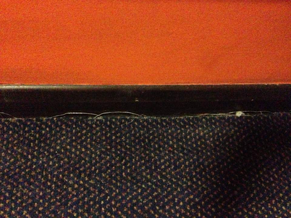 Schlecht verlegter Teppich Ibis Styles London Walthamstow