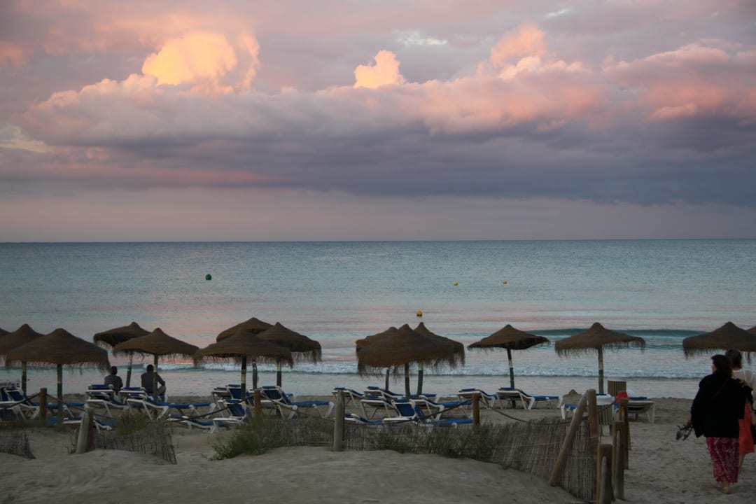 Abendstimmung Blick vom Restaurant/ Es Moll Grupotel Alcudia Pins