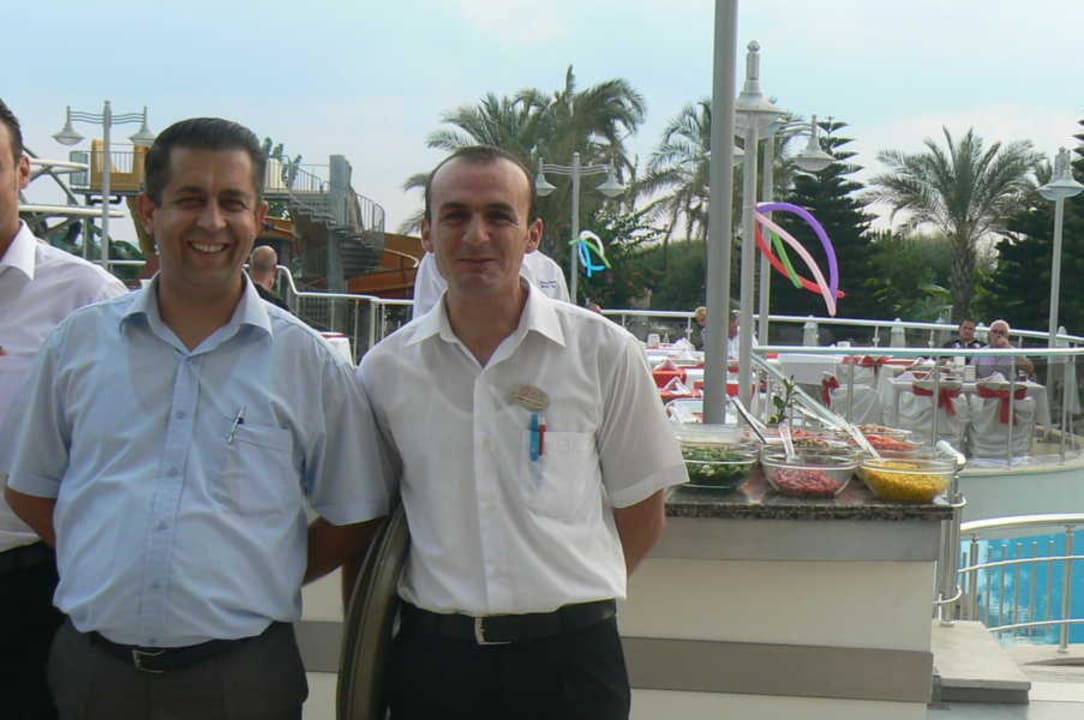 Achmed mit Chef Side Sun Hotel