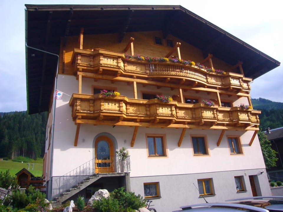 Vorderseite der Pension Oberlehenhof Appartement
