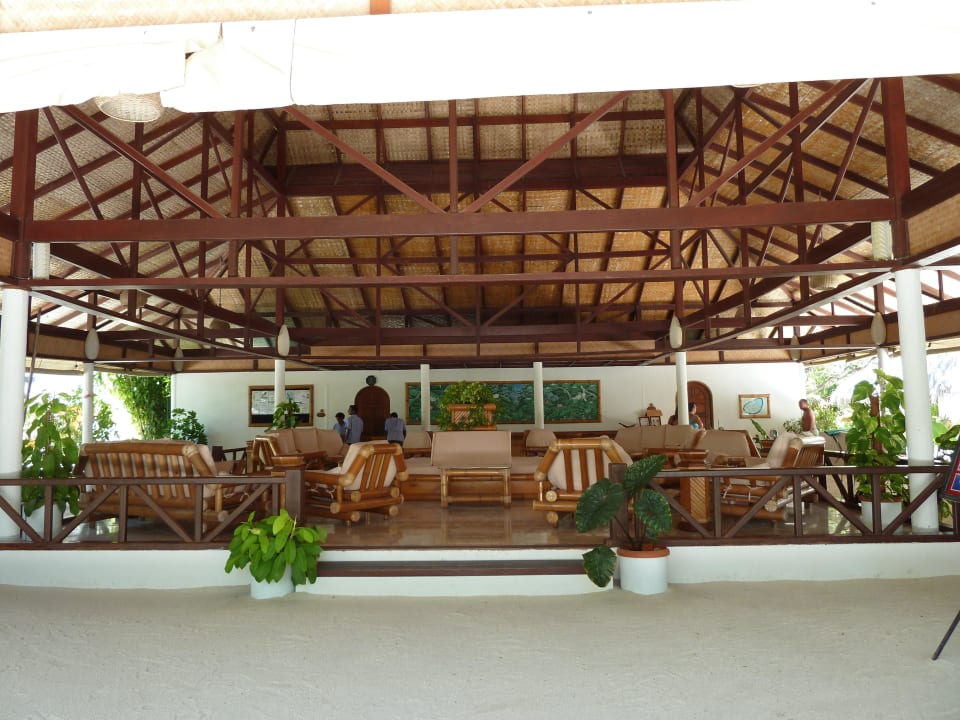 Rezeption Angaga Island Resort