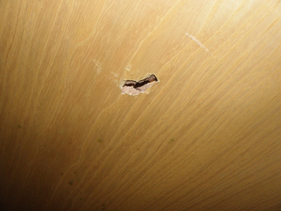 Badtür Loch 2 Hotel Villa Paradiso