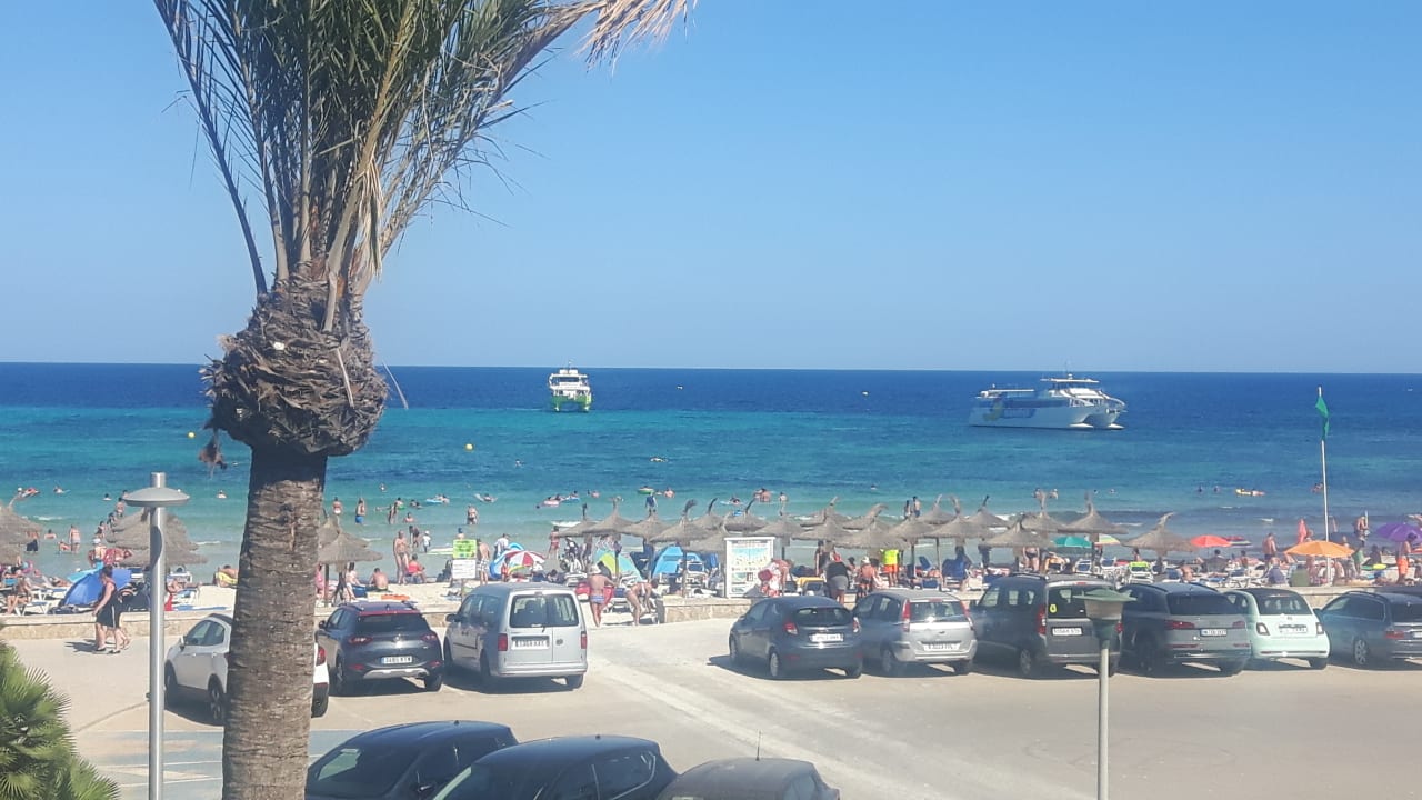 Ausblick Hipotels Mediterraneo Club