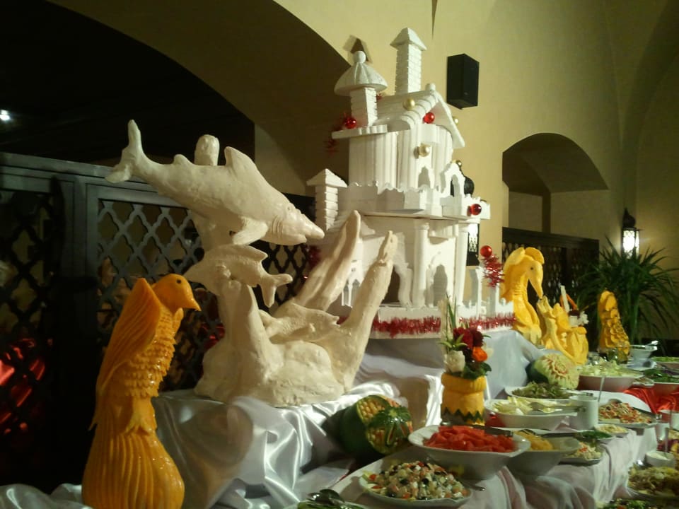 Weihnachtsdeko am Buffet Jaz Makadi Blue - TUI BLUE Makadi - Adults Friendly 16 Years Plus