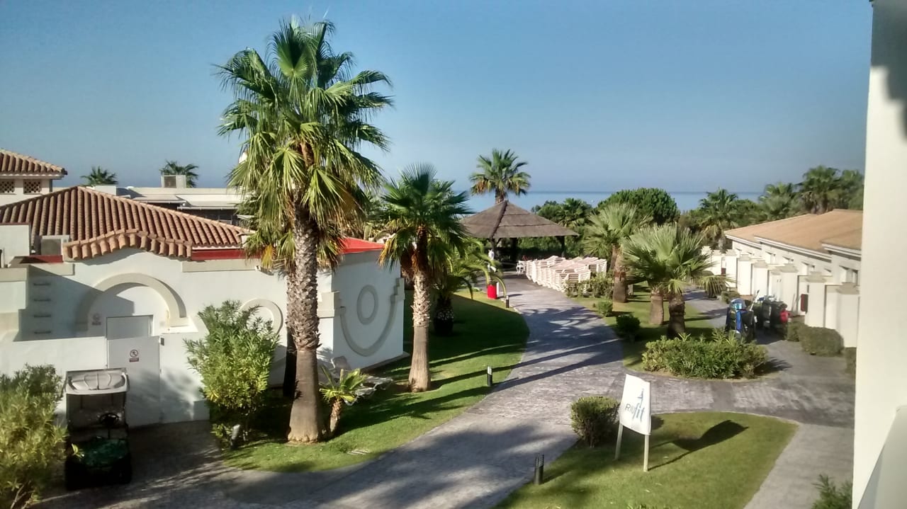 Ausblick Hotel Riu Chiclana