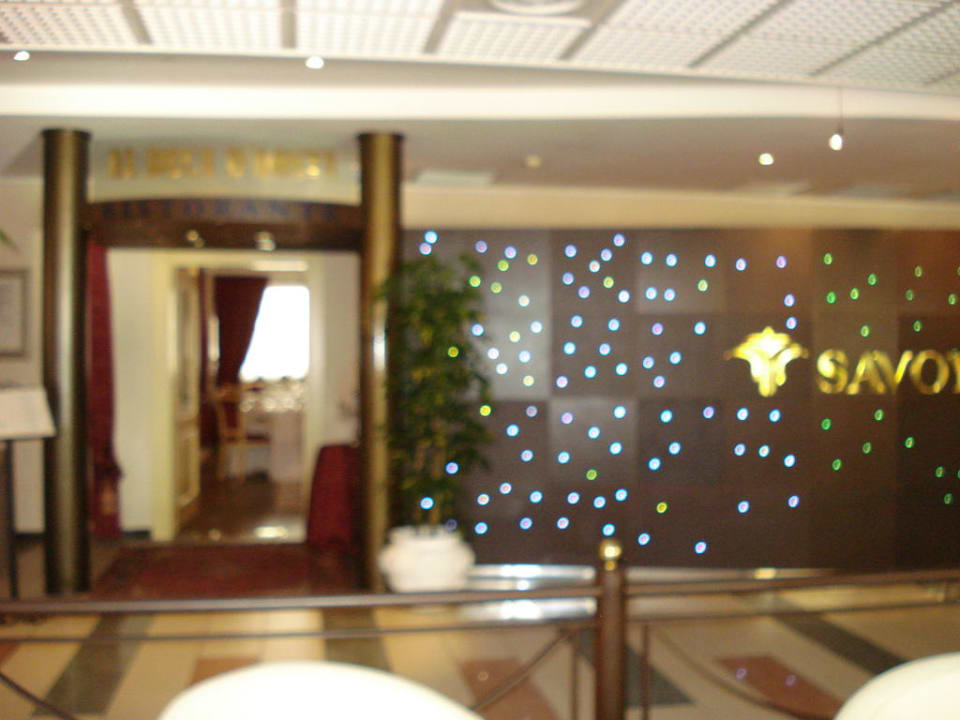 Eingang zum á la Carte Restaurant Savoy Beach Hotel & Thermal Spa