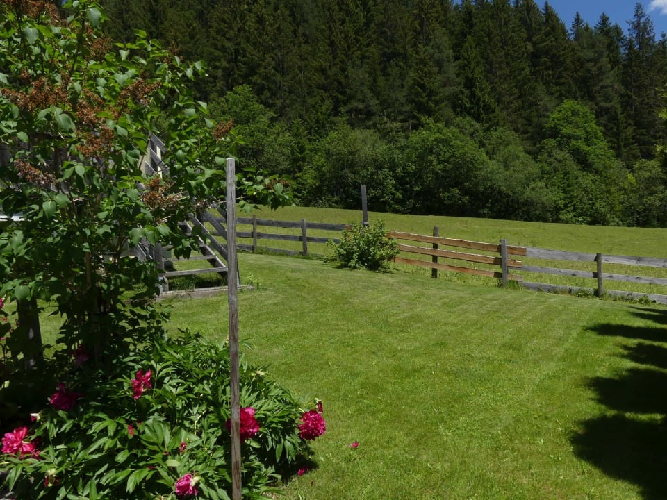 Gartenanlage Pension Haus Maria