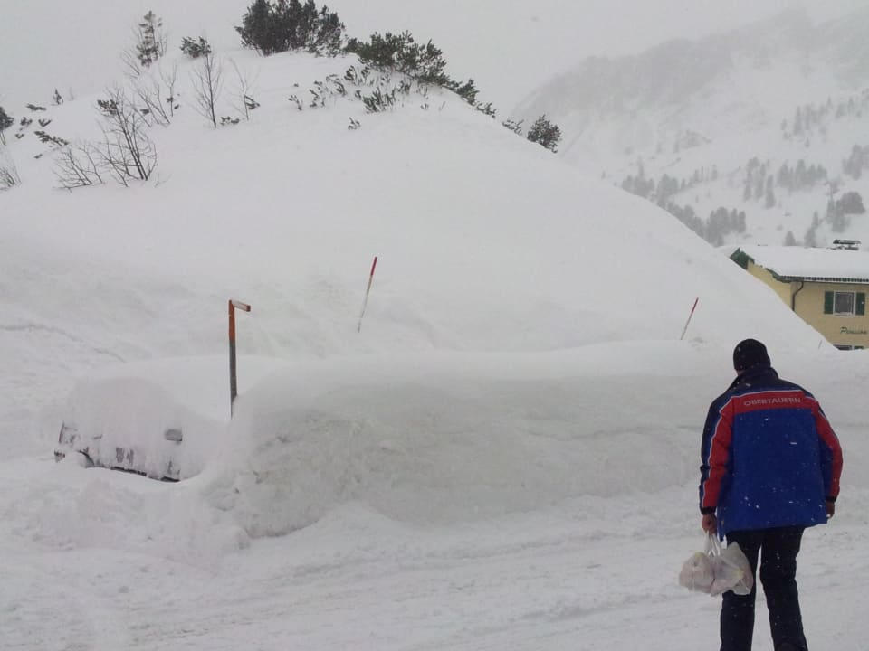 Wo ist mein Auto? Hotel Alpenland