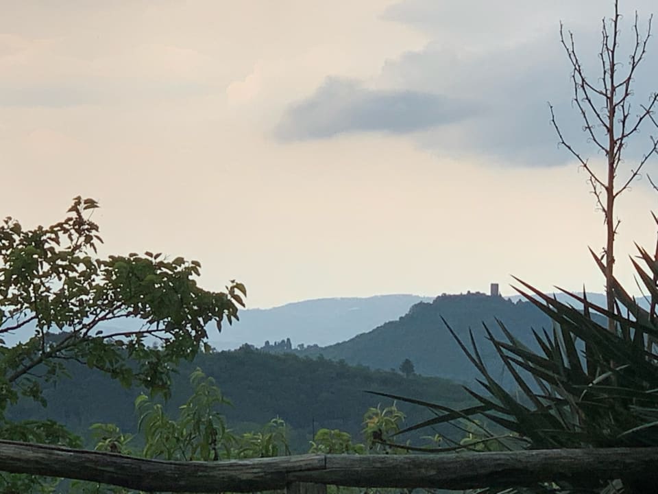 Ausblick Ventena Vecchia antico frantoio