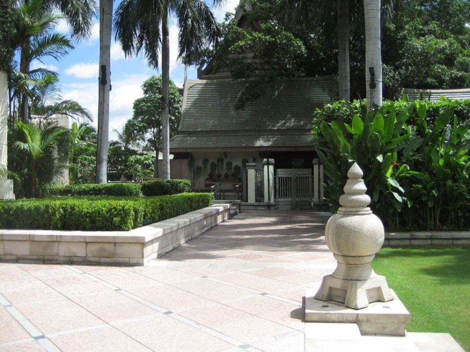 Gartenanlage Hotel The Peninsula Bangkok