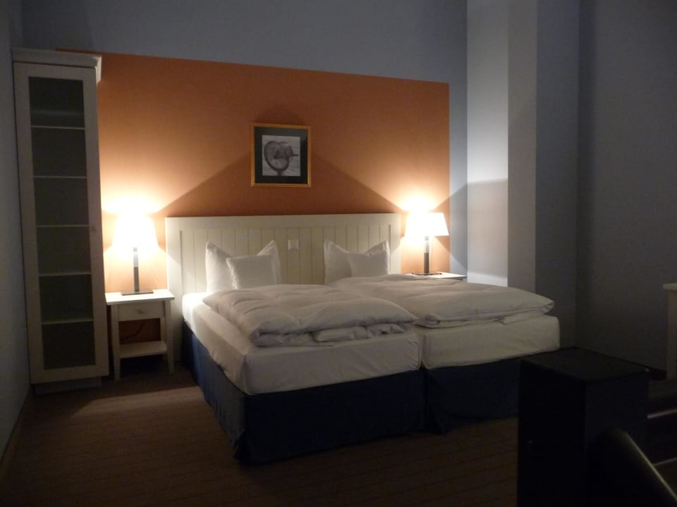 Schlafbereich Precise Resort Hafendorf Rheinsberg