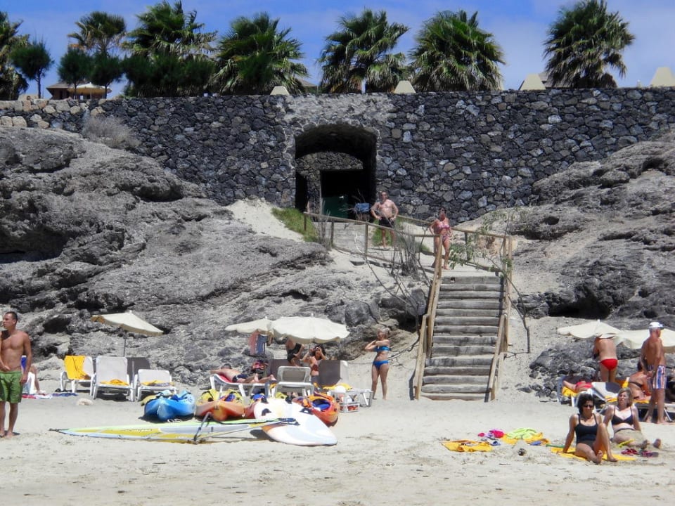 Zugang vom Hotel an den Strand H10 Tindaya