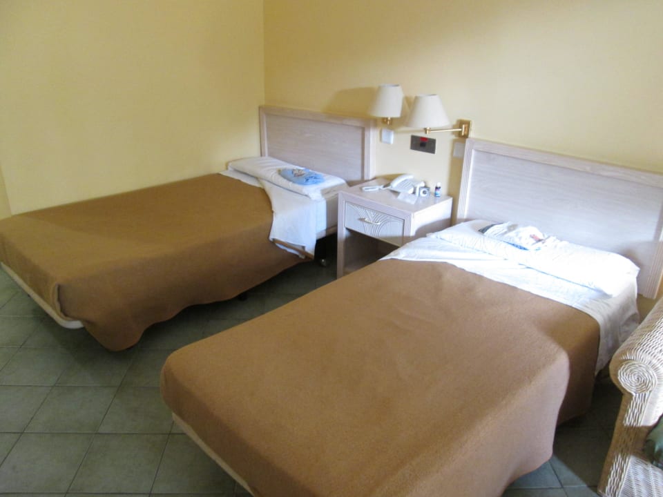 Unser Zimmer mit zwei Betten (Low-Cost-Room) Abora Buenaventura by Lopesan Hotels