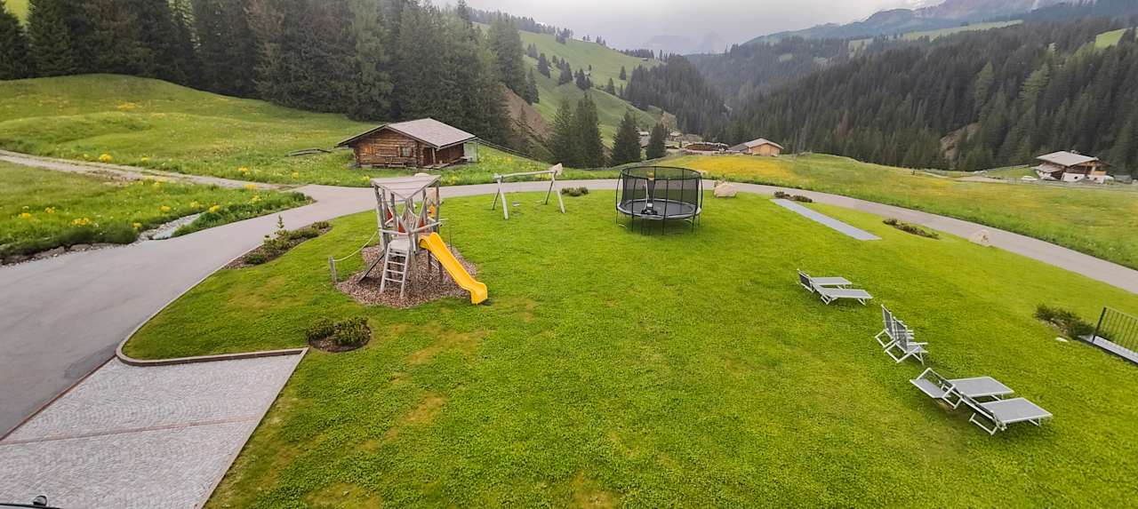 Gartenanlage Brunelle Seiser Alm Lodge
