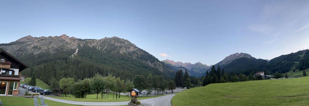 Ausblick Hotel Naturhof Stillachtal
