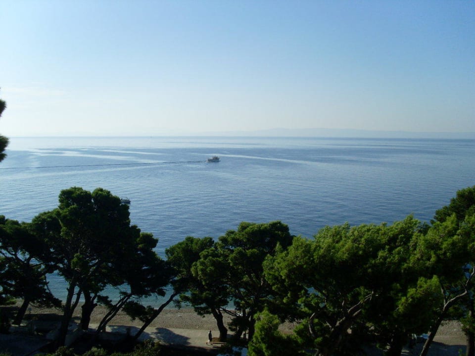 Blick vom Zimmer aufs Meer Bluesun Hotel Soline