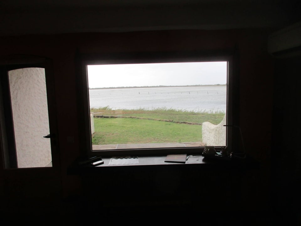 Aus dem Fenster Lodge Sainte Helene