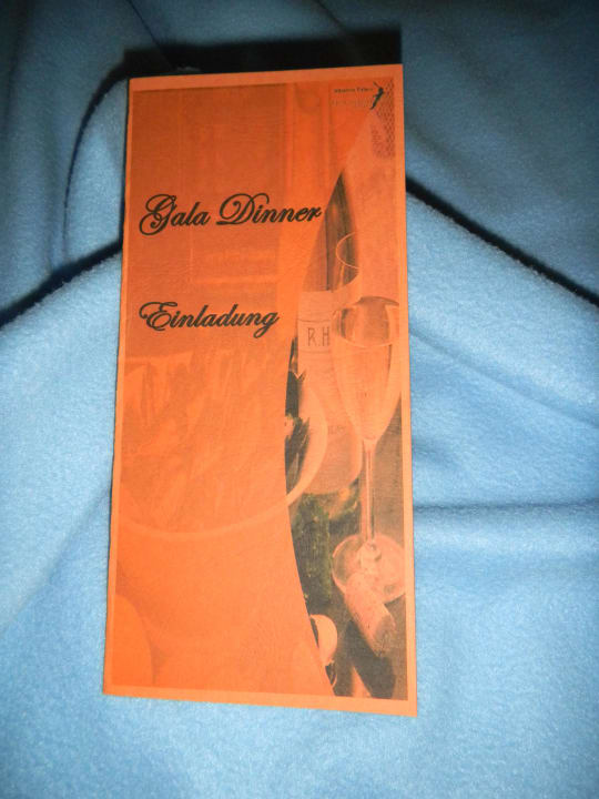 Einladung zum Dinner Pickalbatros Palace Resort