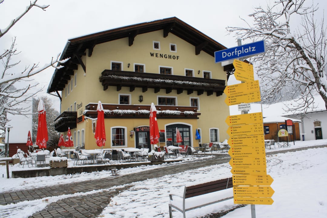 Kalorienverbrennung Hinweisschilder Gut Wenghof - Family Resort
