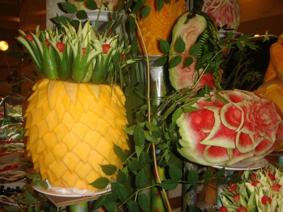 Deko im Hauptrestaurant Asteria Collection Side