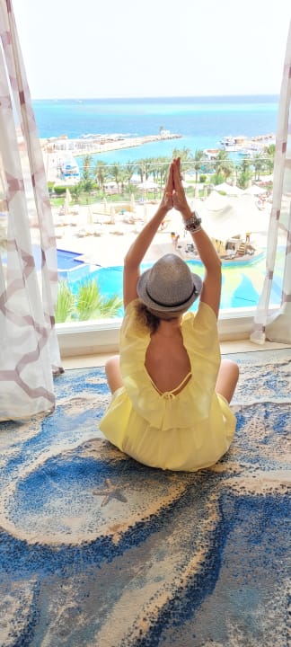 Ausblick Hilton Hurghada Plaza