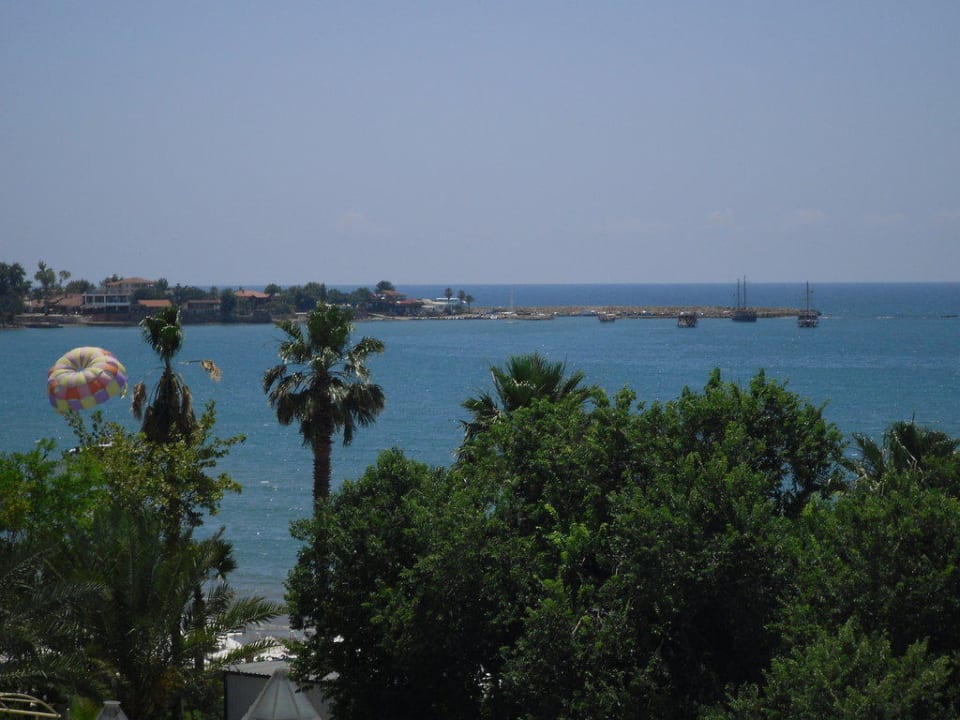 Aussicht vom Zimmer Side Star Beach