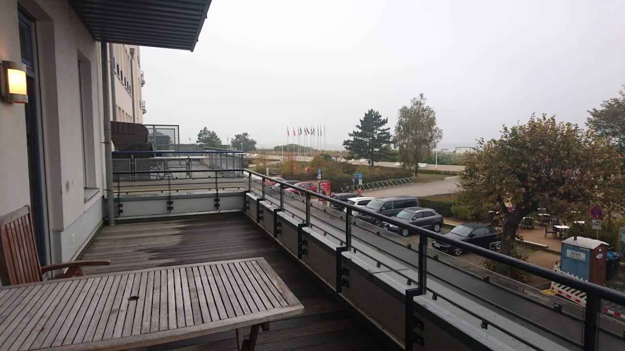 Blick vom Balkon Ferienwohnung Seeblick 1