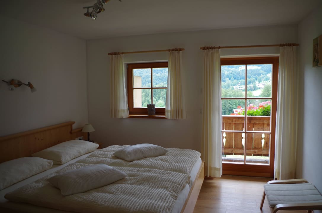 Schlafzimmer Ferienwohnung Hafnerlehen