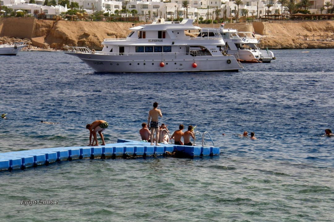 Pomost na plaży V Hotel Sharm El Sheikh