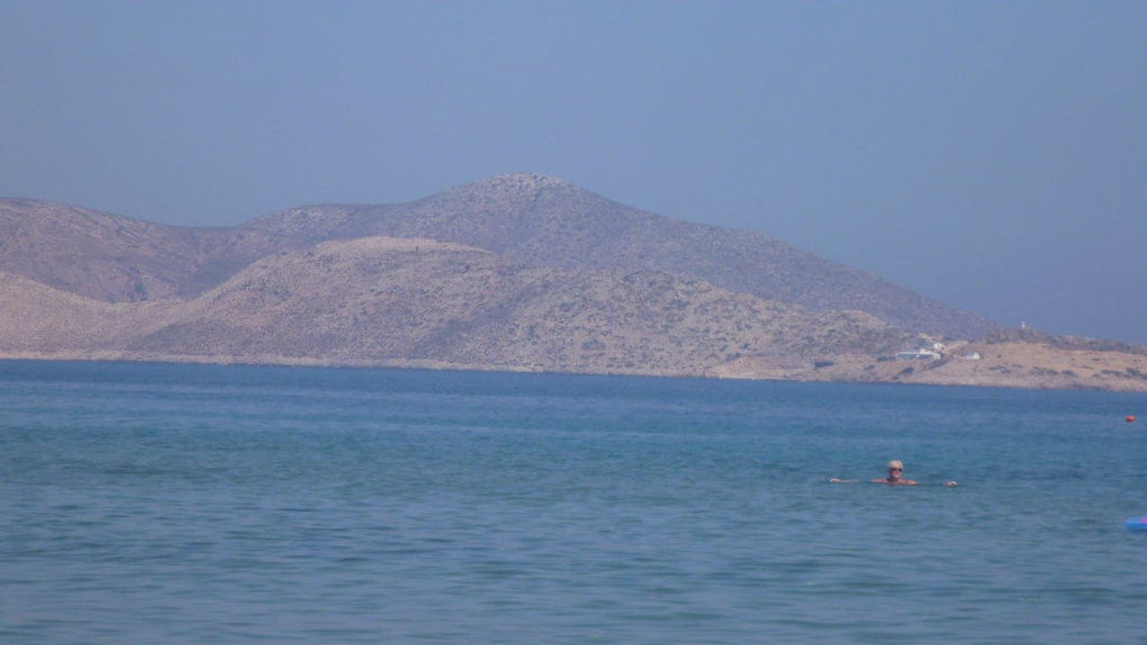 Blick vom Strand Hotel Tigaki Beach