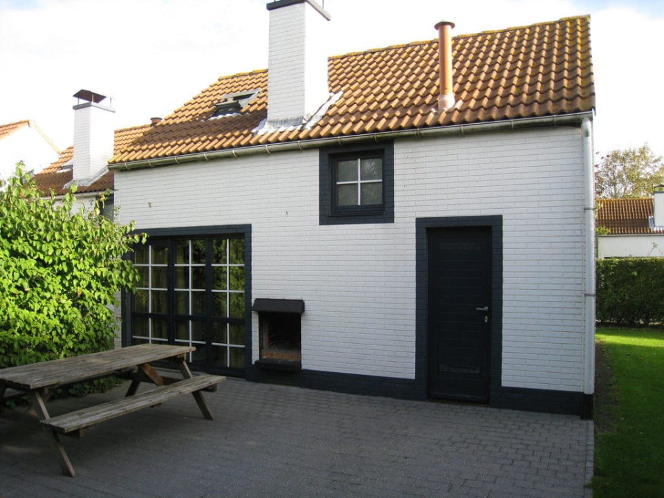 Rückseite des Hauses Center Parcs Park De Haan