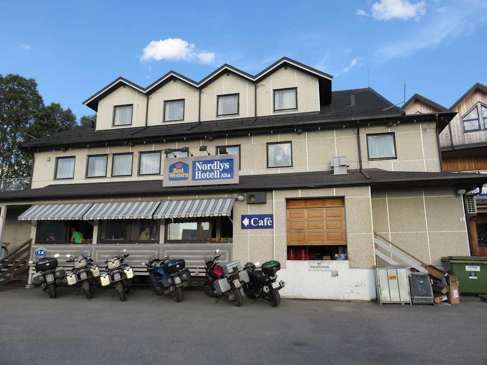 Hotel Eingang Nordlys Hotel Alta