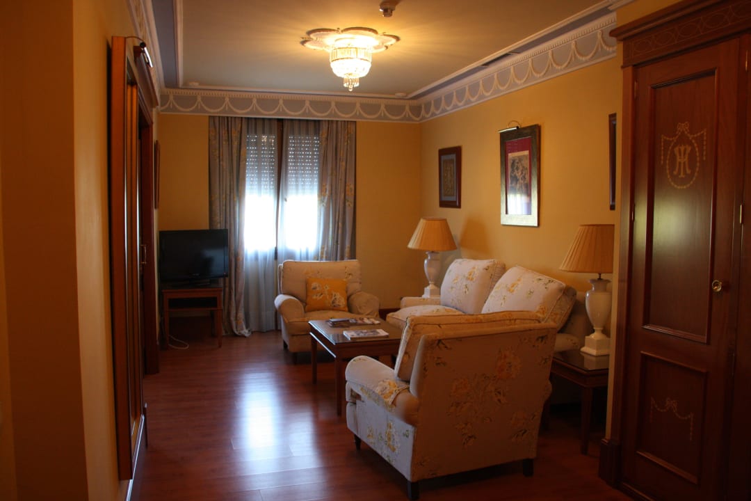 Junior Suite Wohnraum Hotel Inglaterra