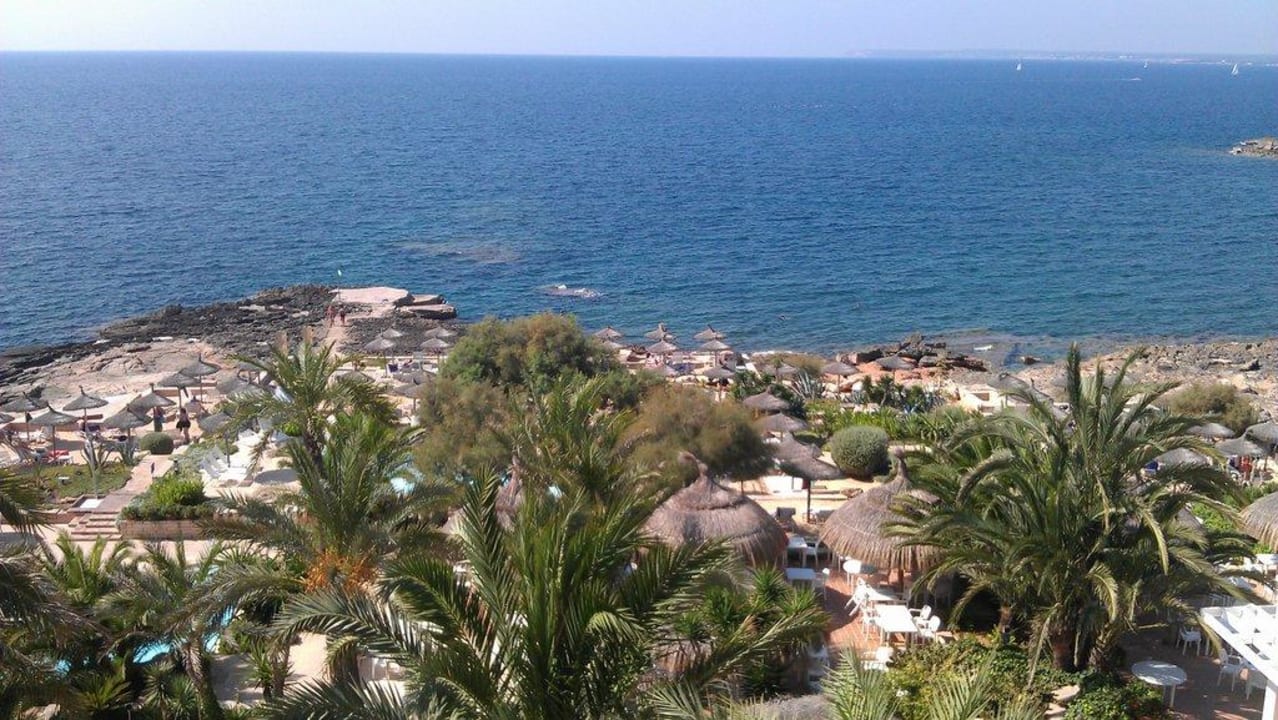 Zimmeraussicht Bikini Island & Mountain Hotel Es Trenc