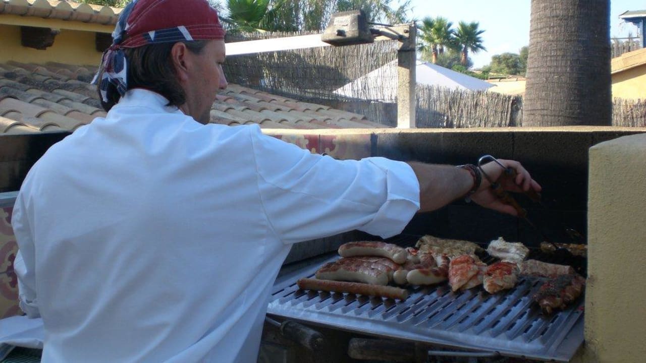 Barbecue Abend Finca Amapola - Agrotourismus Hotel