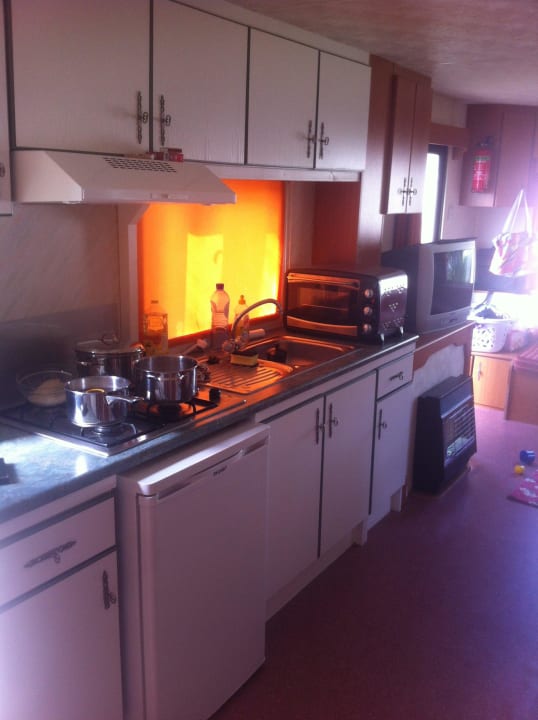 Küchenzeile im Chalet 6037 Roompot Beach Resort