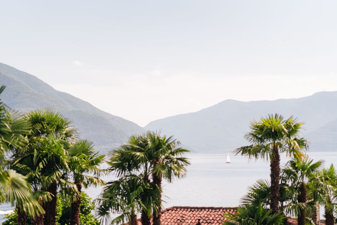 Ausblick Hotel Eden Roc Ascona