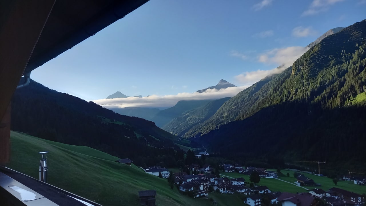 Ausblick Gästehaus Bergruh