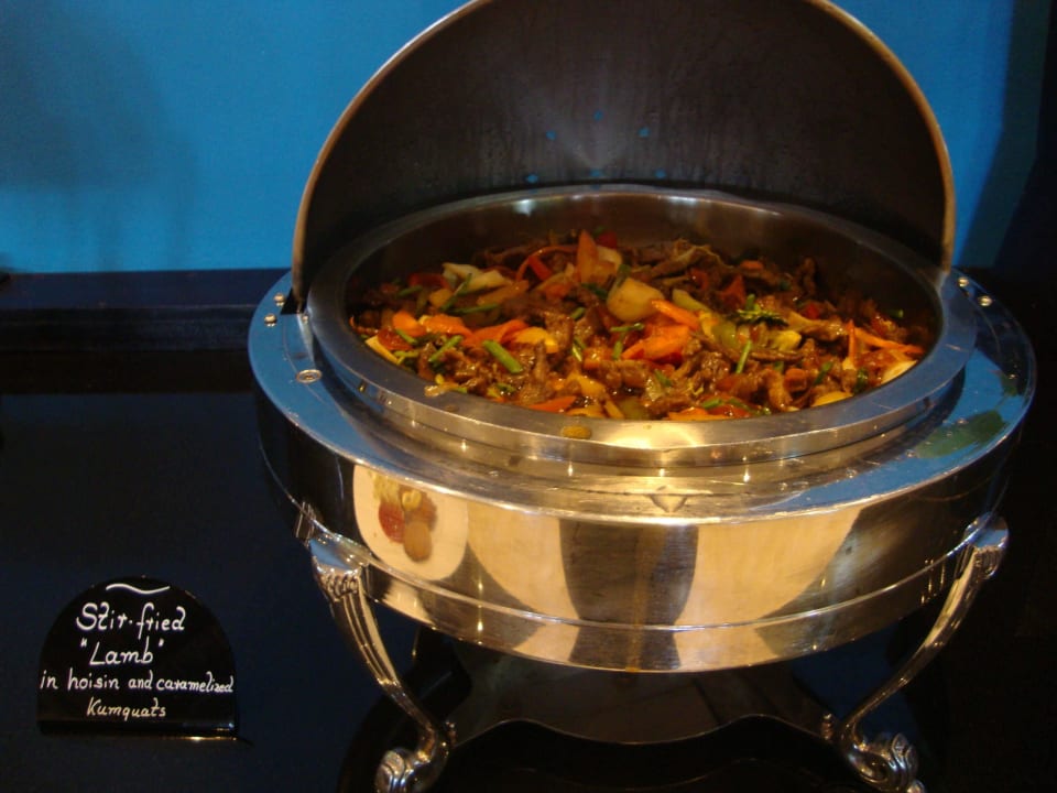 Mittagessen Veligandu Maldives Resort Island