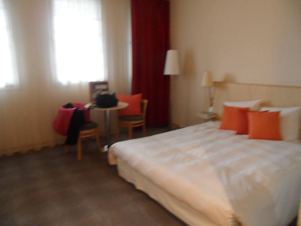 Bequemes Doppelbett Hotel Novotel Budapest Centrum