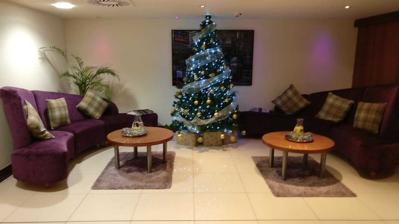 Lobby Manchester Marriott Hotel Piccadilly