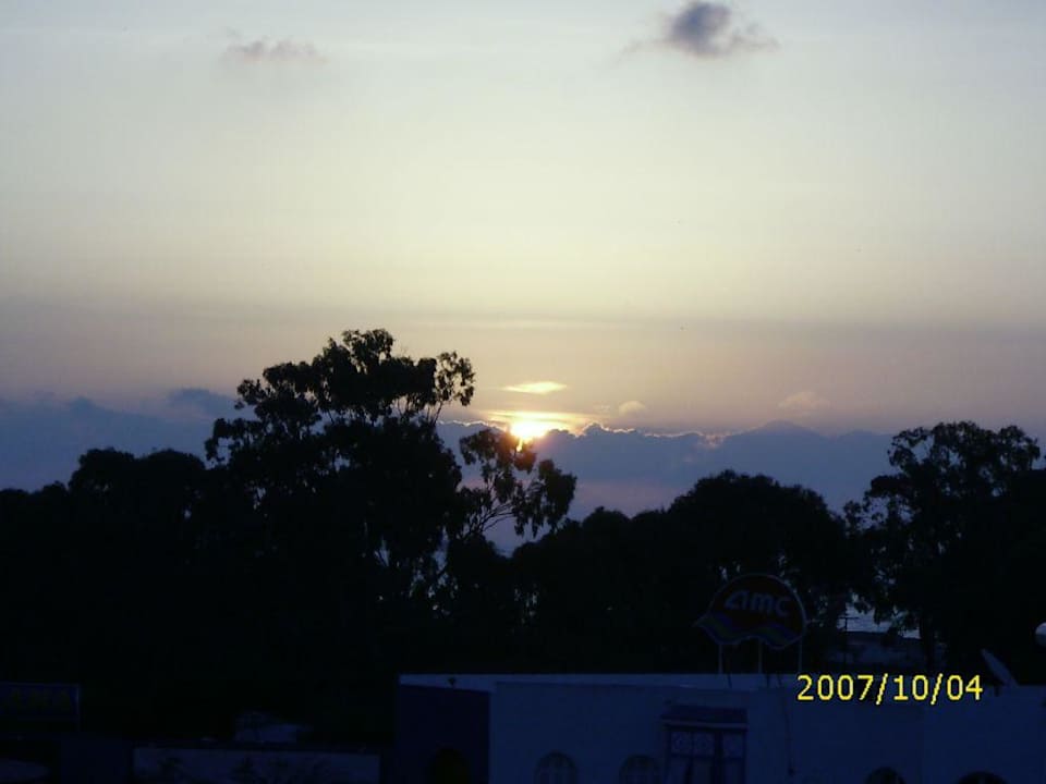 Sonnenuntergang Hotel African Queen