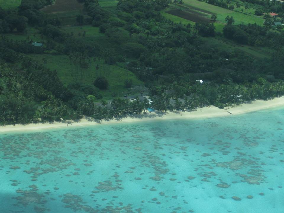 Während Rundflug Hotel Little Polynesian