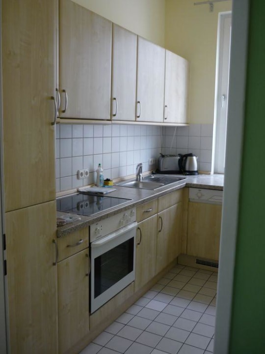 Küche "Grand Suite" Appartement TopDomizil - Apartments Platz vor dem Neuen Tor