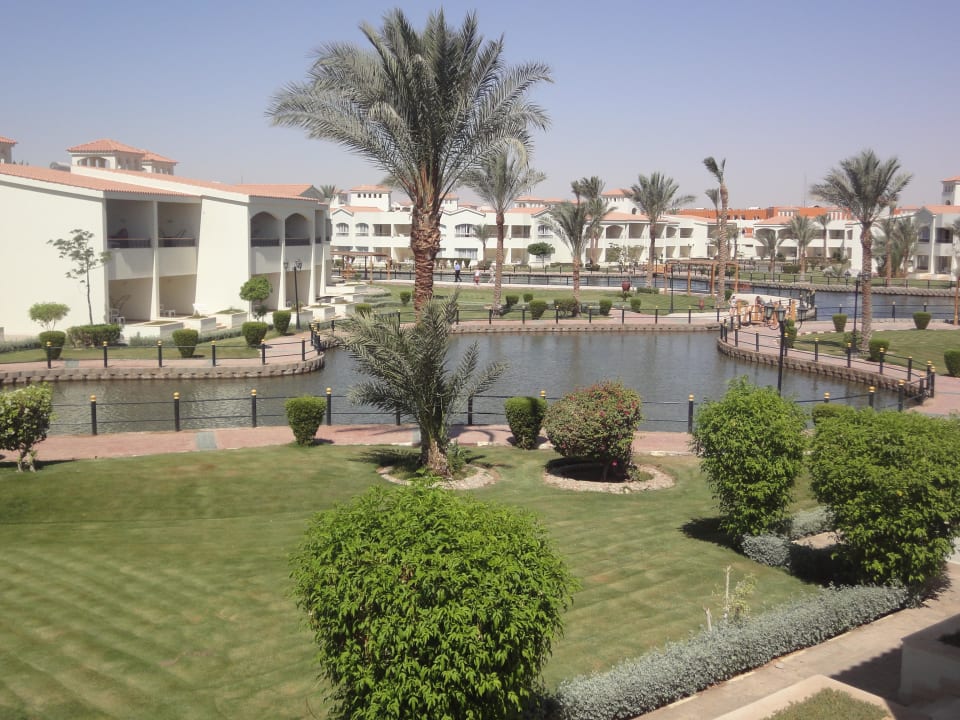 Ausblick aus dem Superiorzimmer mit Gartenblick Pickalbatros Dana Beach Resort - Hurghada