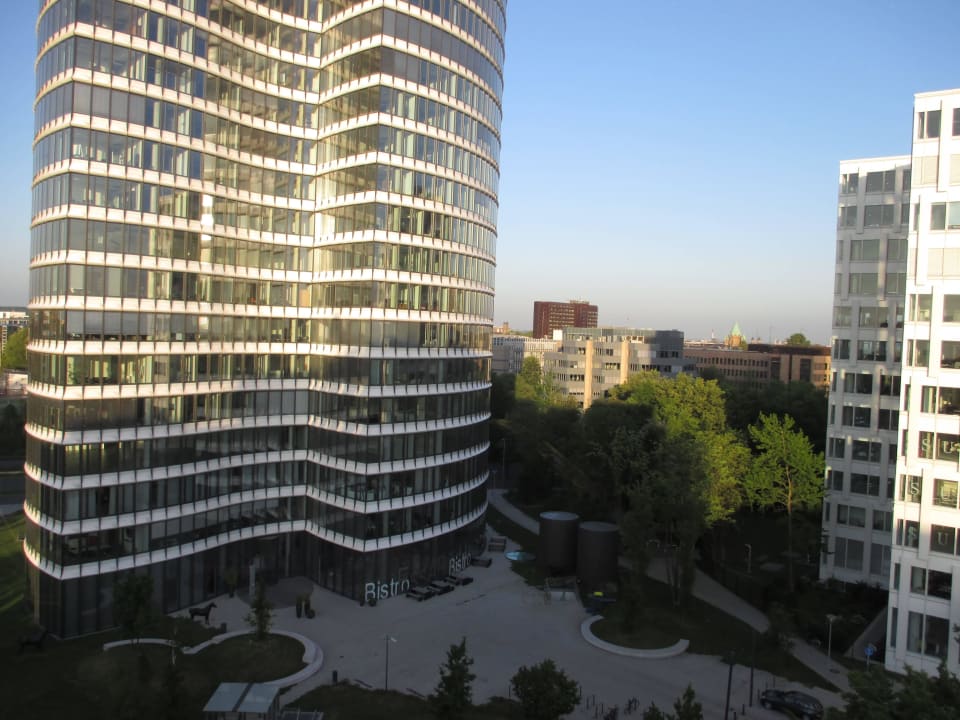 Ausblick Zimmer 901 Radisson Blu Conference Hotel, Düsseldorf