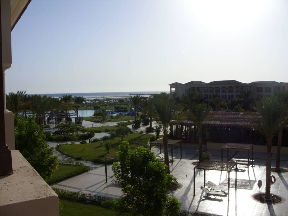 Widok z balkonu JAZ Aquamarine Resort