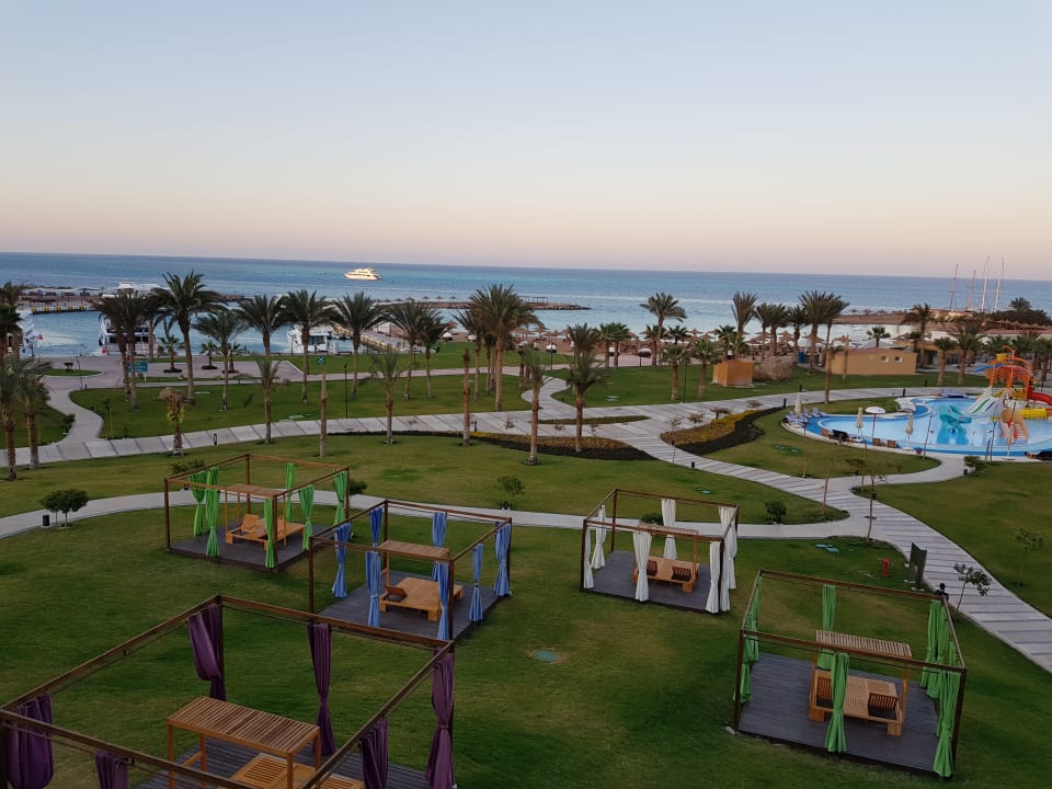 Ausblick Hilton Hurghada Plaza