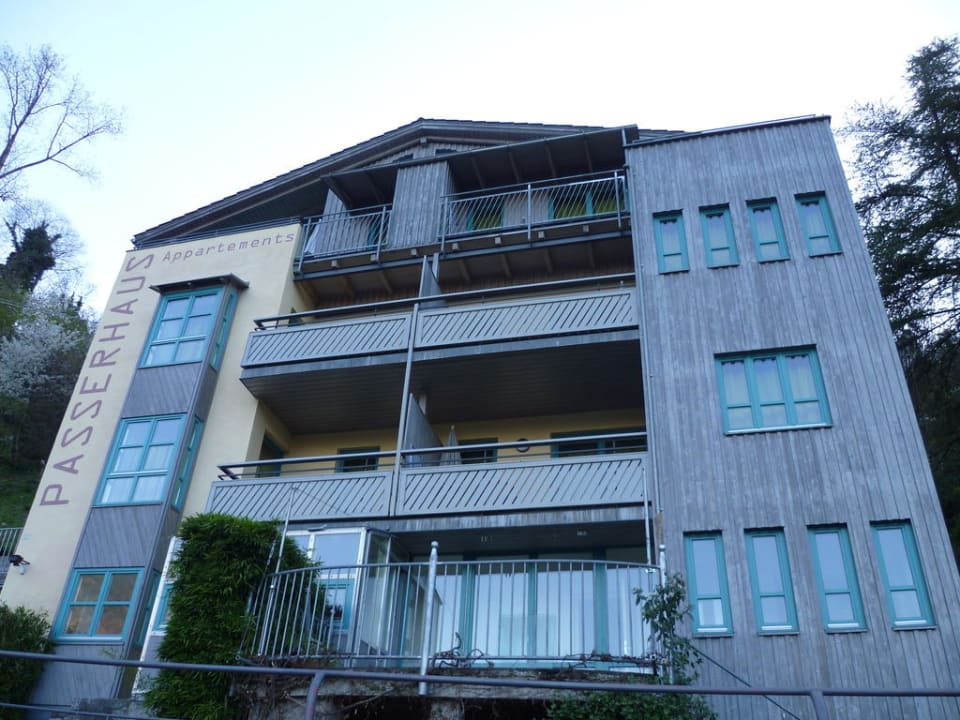 Hausansicht Frühjahr 2011 Appartement Passerhaus